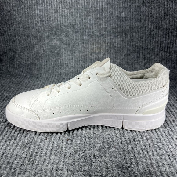 On The Roger Centre Court Women's Size 9 Neutral Arctic Pearl Tennis Shoes - Picture 8 of 12